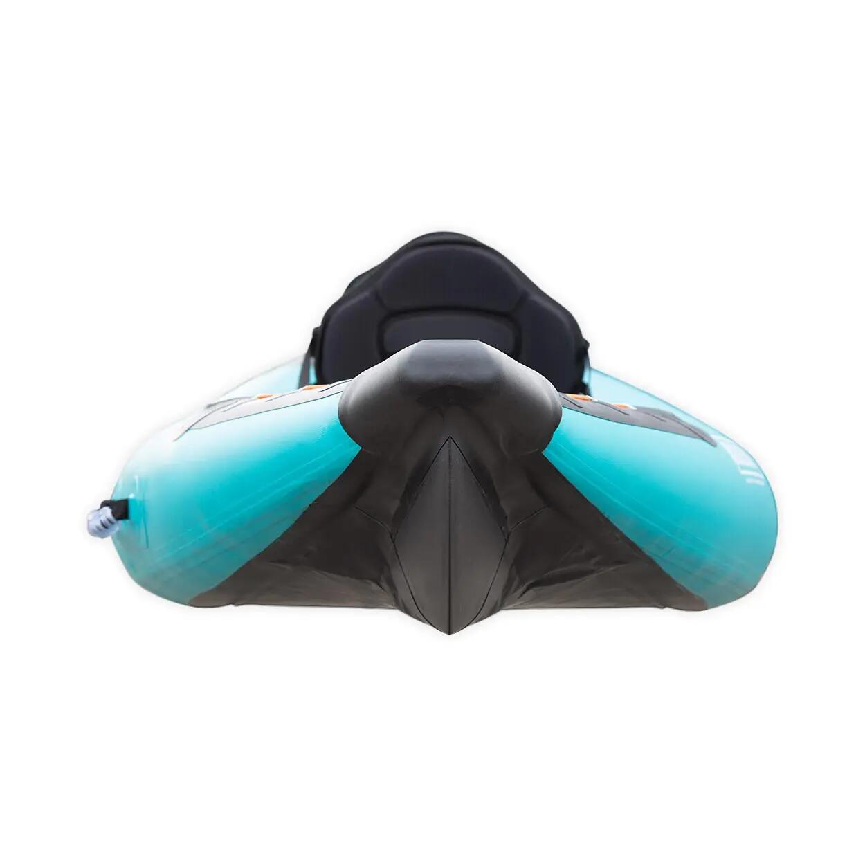 Kajak pompowany Aquadesign Koloa 400 cm 3-osobowy + 3x wiosło kajakowe KP-1 6/7