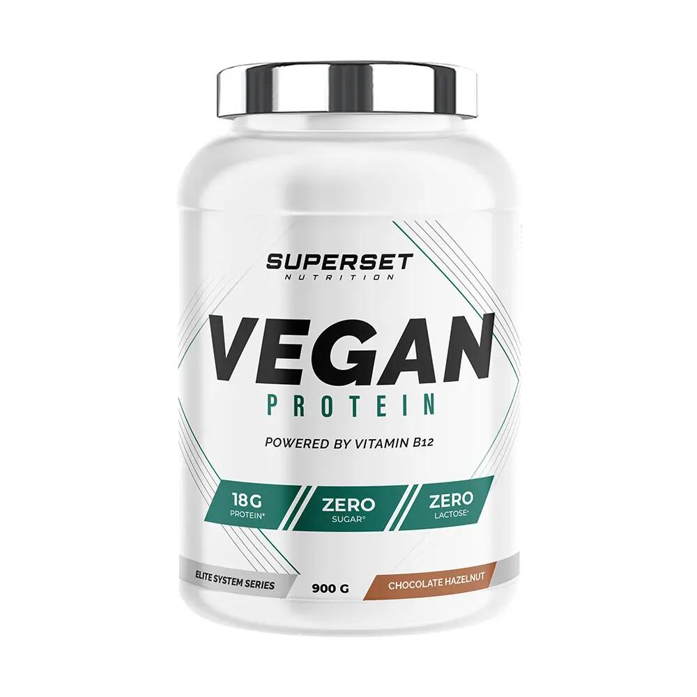 Plantaardige Eiwitten - 100% Vegan Protein (900g) - Chocolade Hazelnoot 5/7