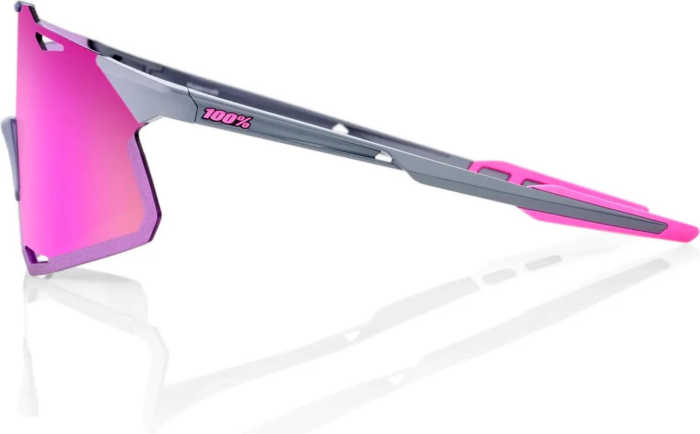 100% Hypercraft zonnebril Tokyo Night Grey / Purple Multilayer Mirror 3/3