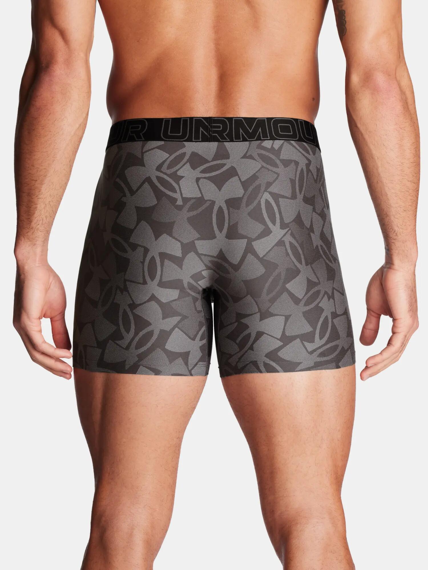 Boxers Under Armour hombre 3-pack performance 6in gris 3/3
