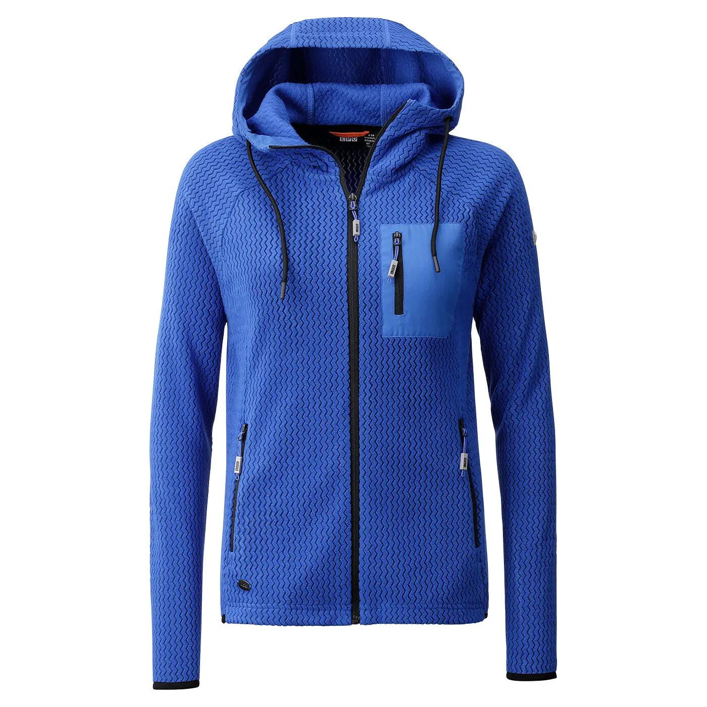 LPO Damen Kapuzenfleecejacke WEYA 4/4