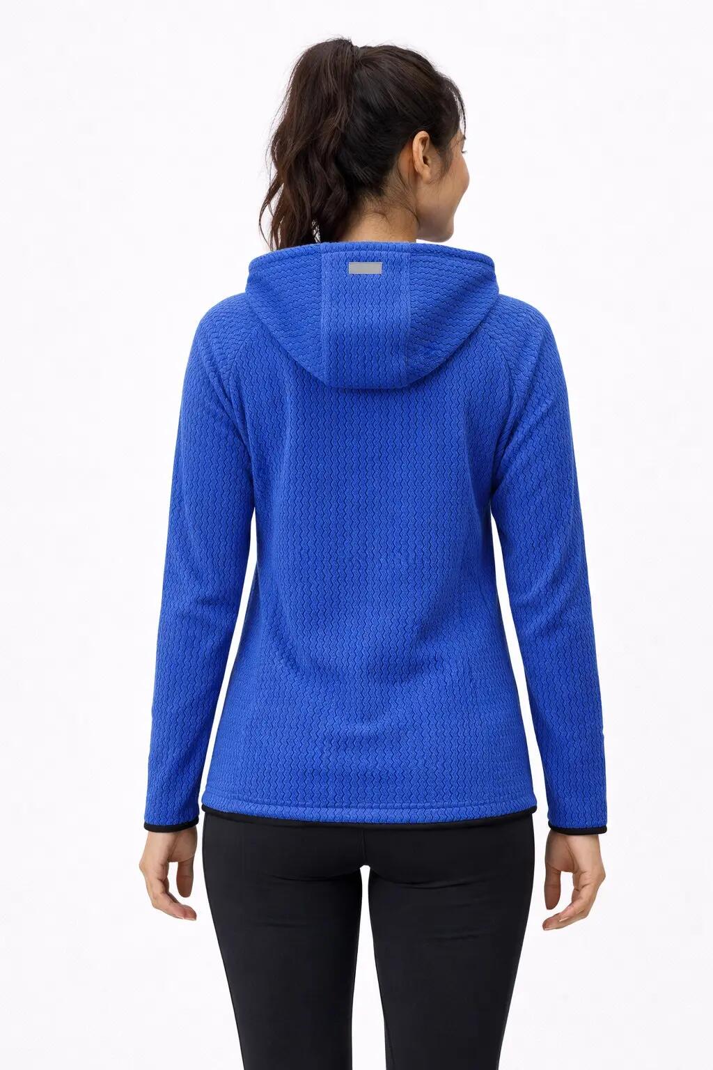LPO Damen Kapuzenfleecejacke WEYA 3/4