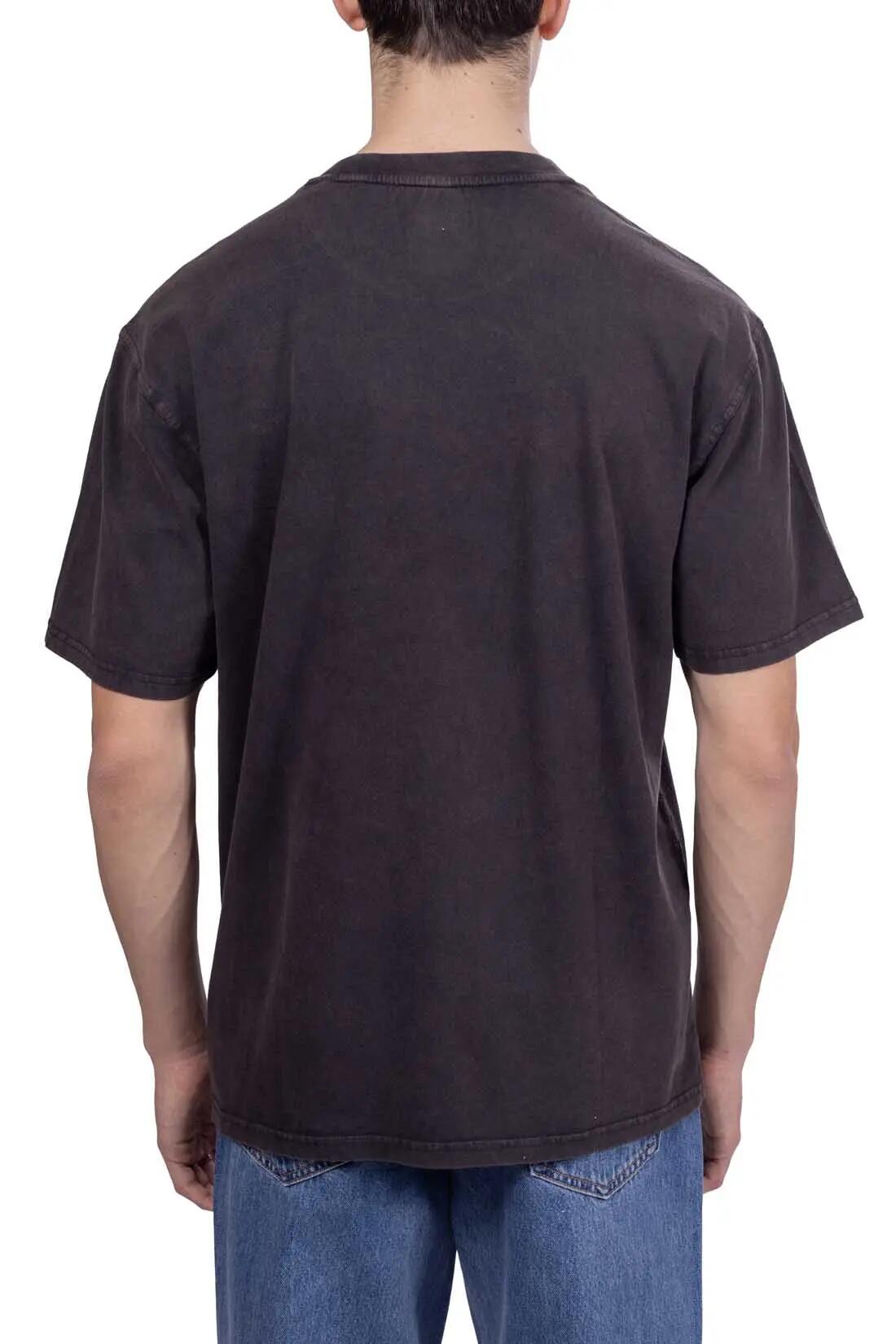 T-shirt - Sportswear - Men - Plentywood - Relaxed pasvorm, bedrukt - dark grey 3/5
