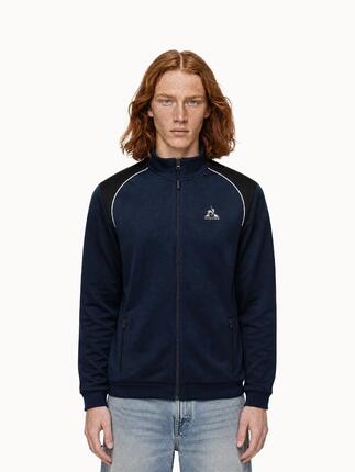 Veste zippée à capuche Coq d'Argent en jersey effet piqué Coq d'argent