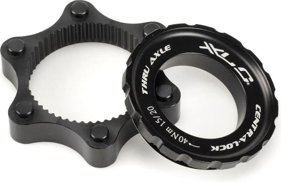 Adattatore freno a 6 fori per asse passante XLC BR-X83 Centerlock P/Rotor 2/2