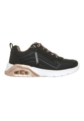Schoenen dames skechers uno lite 2.0 leopard stride