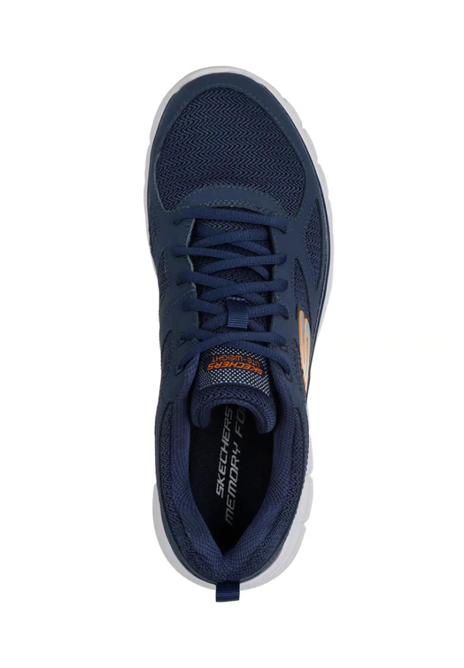 Sneakers Skechers Burns- Agoura, Blauw, Mannen 2/5