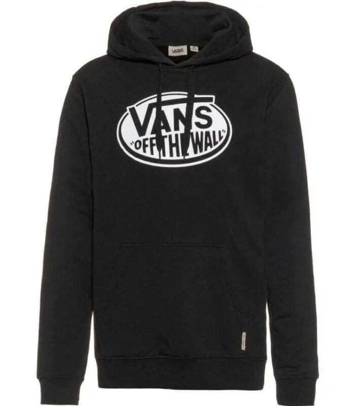 Polar com Capuz Homem Vans Classic Off The Wall Preto 4/4