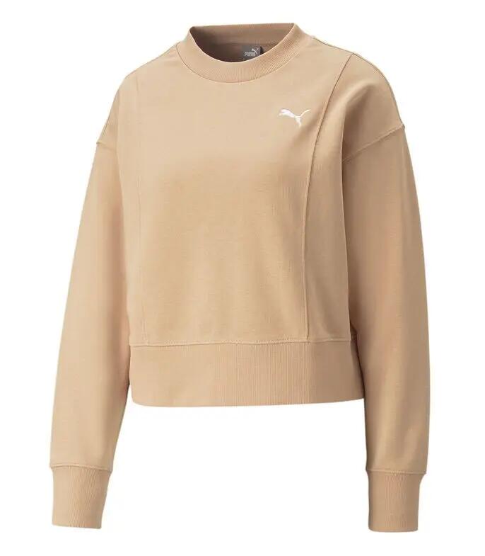Sudadera Mujer HER PUMA Beige 7/7