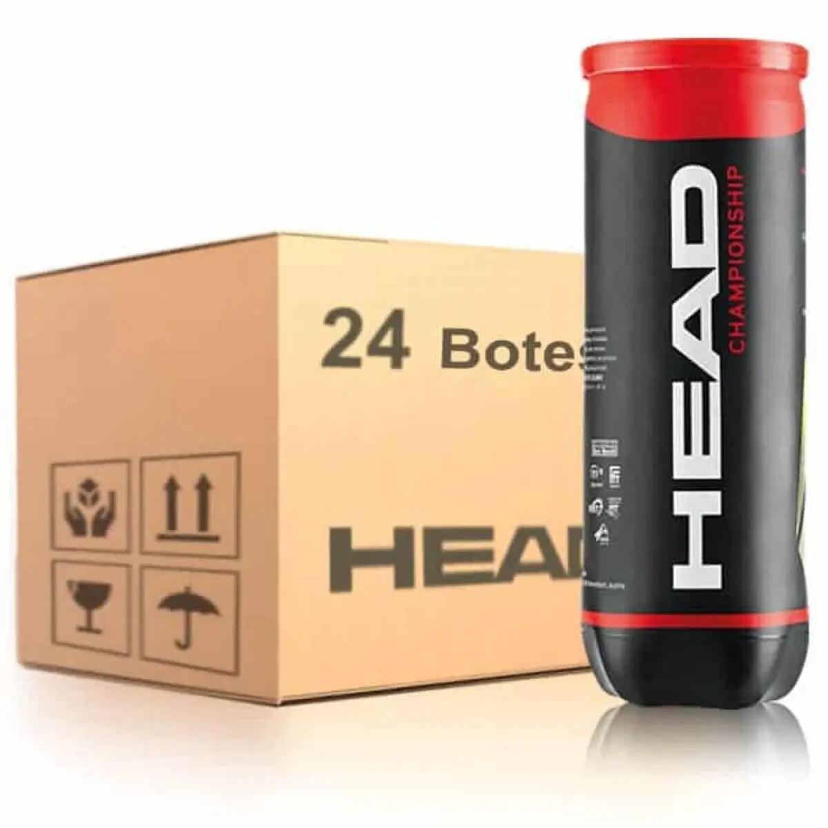 Bote 3 Bolas De Tenis Head Championship 3/3