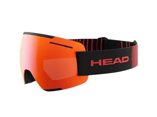 Mascara de esquí Head Cristal Rojo/Naranja-394714 4/4