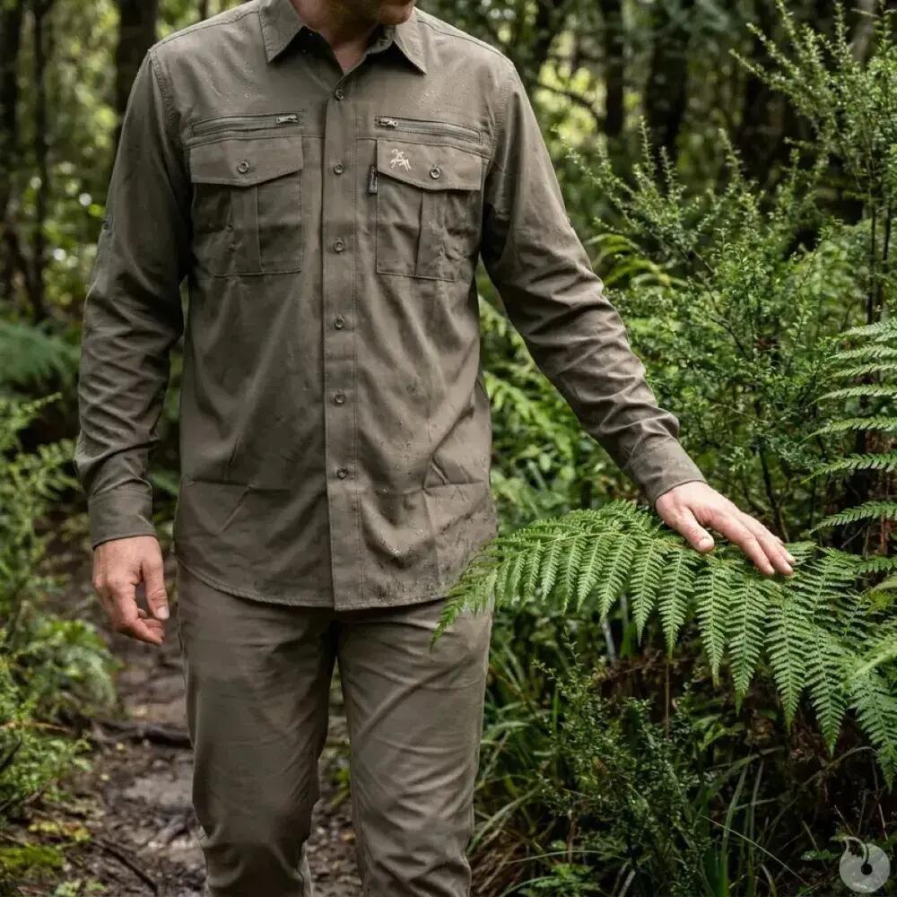 Chemise Ligne Verney Carron Antitic Grouse-M 5/5