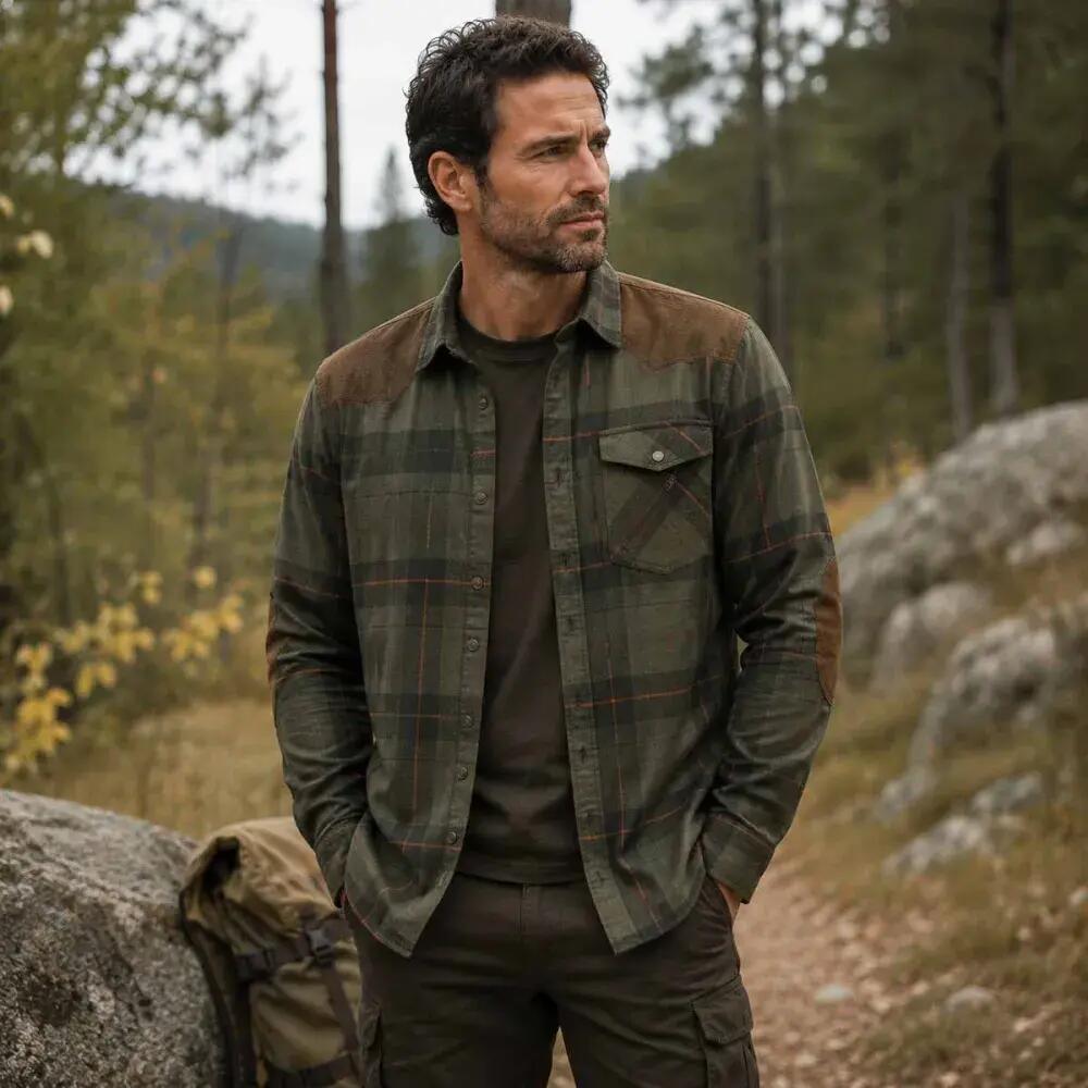 Chemise chasse chaude Prohunt Brecy Coupe-Vent Membrane 1/5