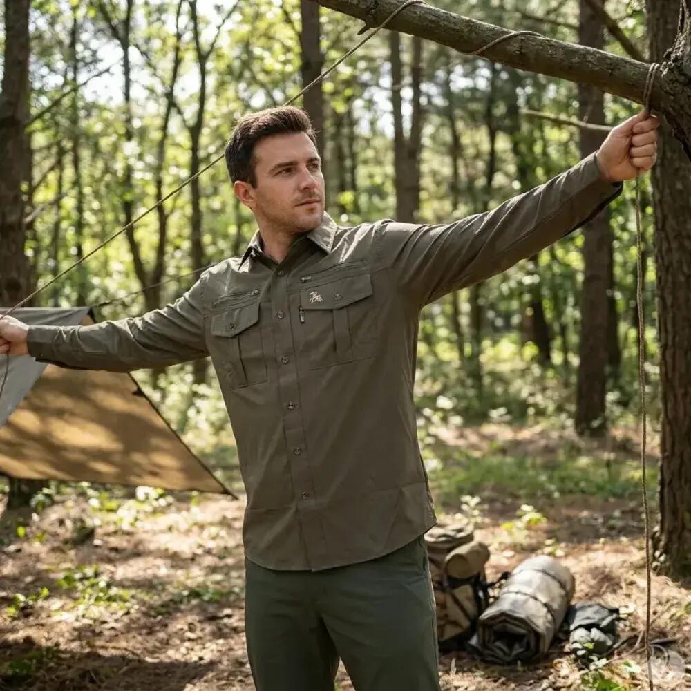 Chemise Ligne Verney Carron Antitic Grouse-XXL 4/5