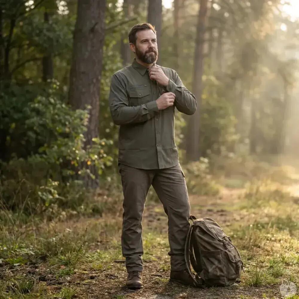 Chemise Ligne Verney Carron Antitic Grouse-M 3/5