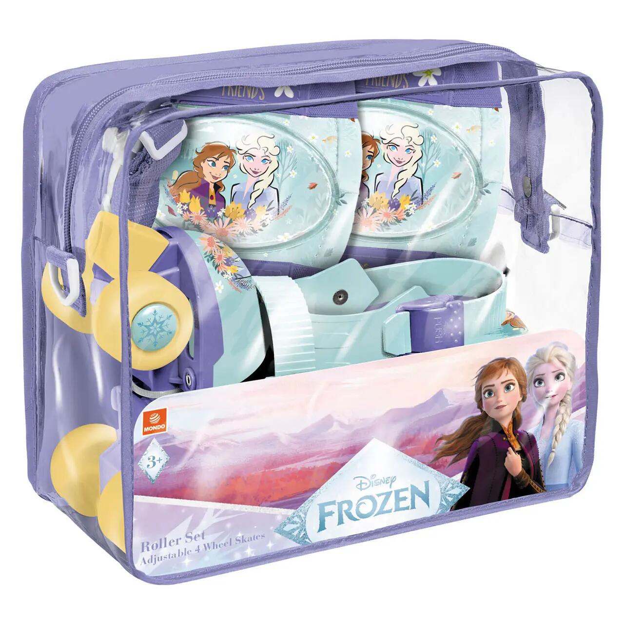 Mondo Disney Frozen pattini regolabili 22-29 con set 3/4