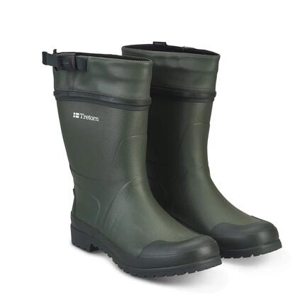 Verstelbare waterdichte rubberen laarzen Scout S Groen