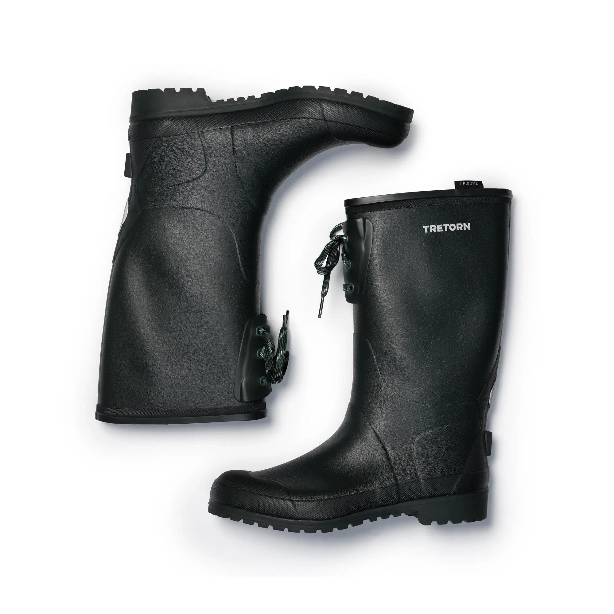 Bottes en caoutchouc de Randonnée Imperméables STRONG S Vert 5/7