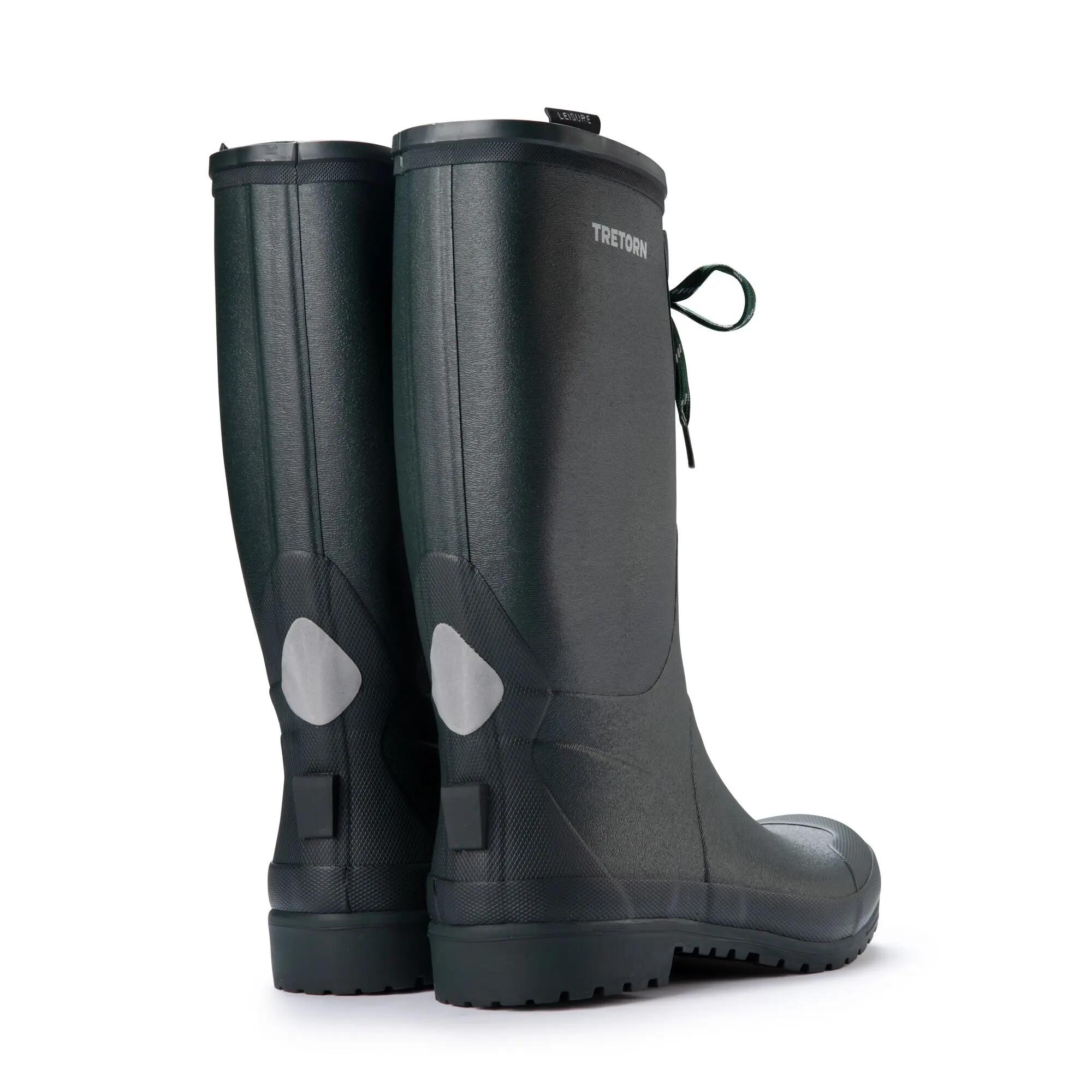 Bottes en caoutchouc de Randonnée Imperméables STRONG S Vert 3/7