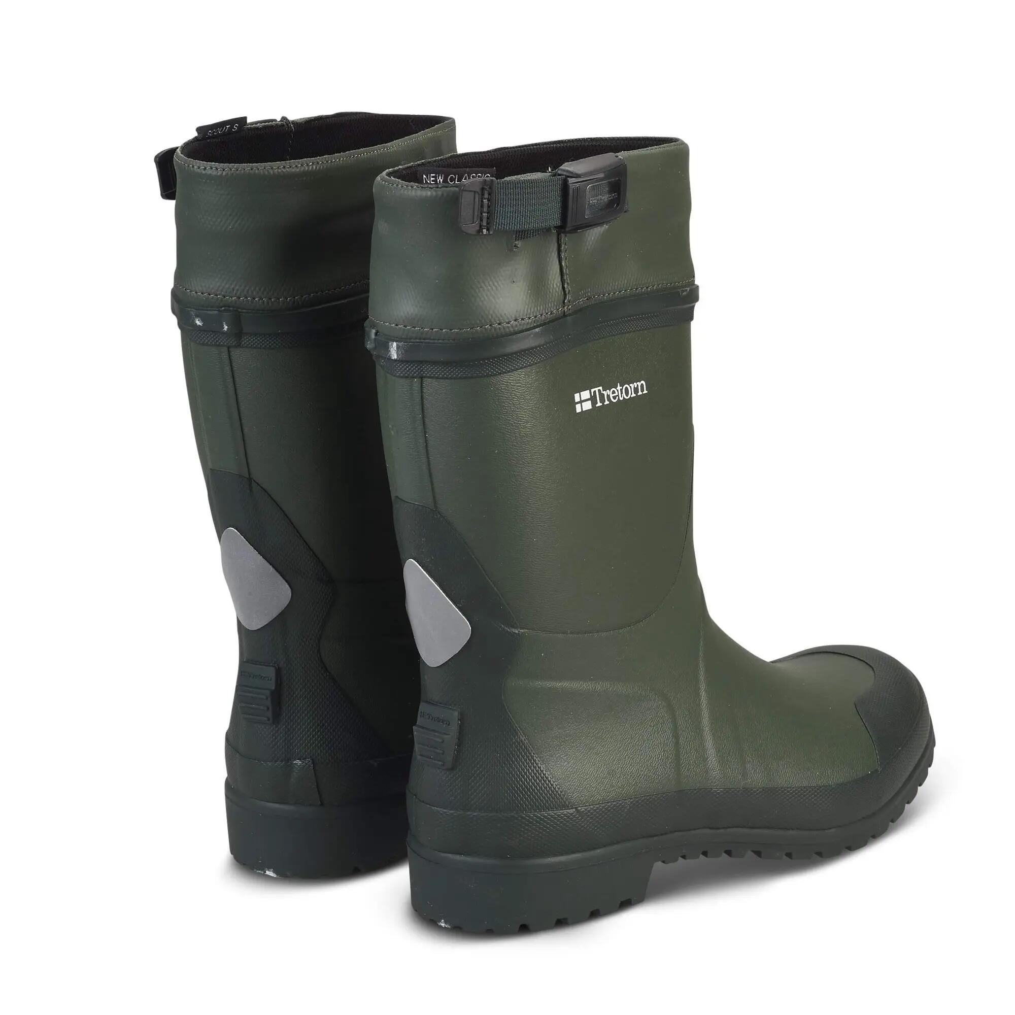 Bottes de Randonnée Imperméables Ajustables Scout S Vert 3/7