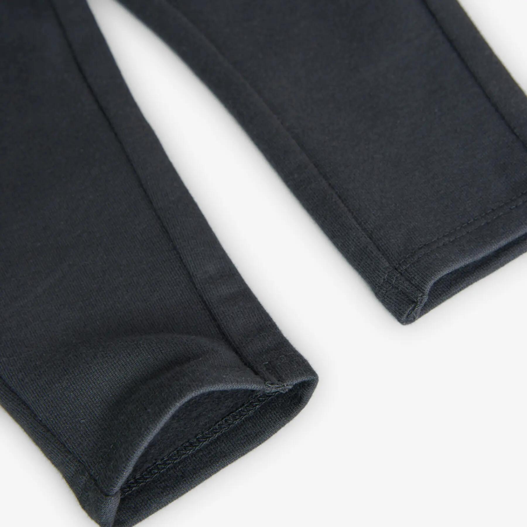 Pantalon garçon en molleton denim 4/5