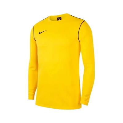 Nike dri-fit park20 kinder trainingspullover in geel en zwart