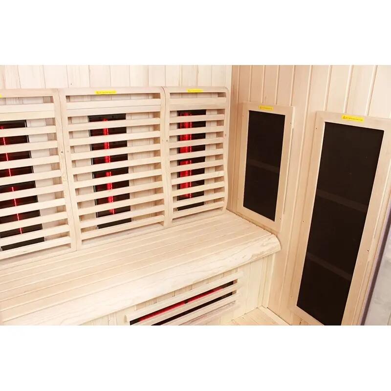 Sauna Infrarouge Boreal® 200 à Spectre Complet - 200x135x200 5/7