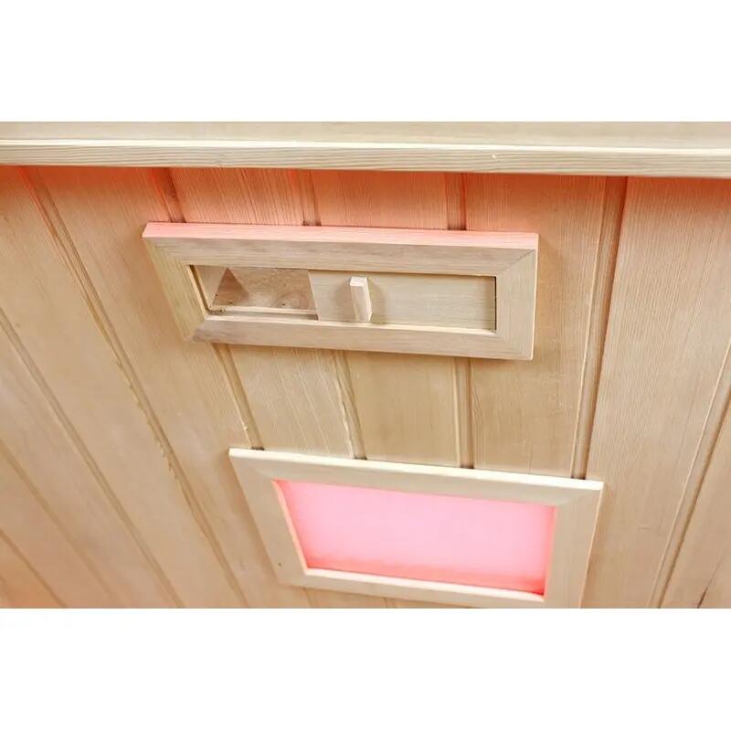 Sauna Infrarouge Boreal® 200 à Spectre Complet - 200x135x200 3/7
