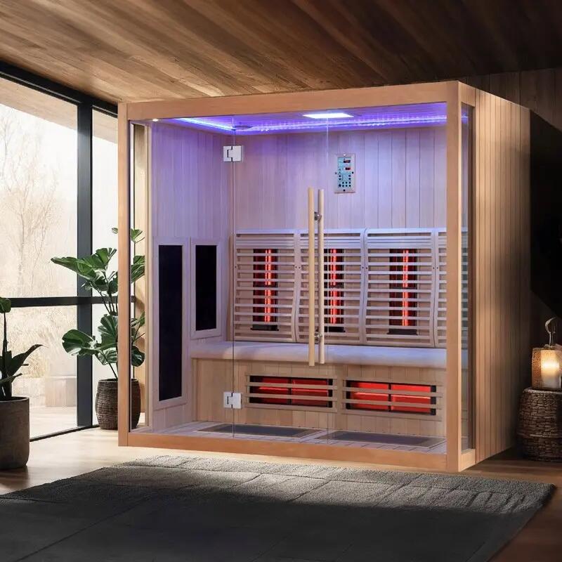 Sauna Infrarouge Boreal® 200 à Spectre Complet - 200x135x200 2/7