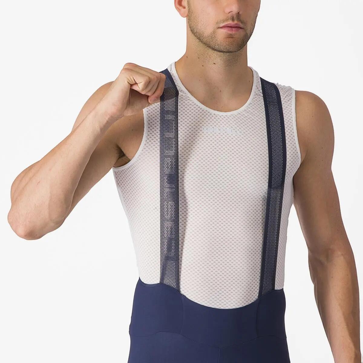 Pantaloni scurti cu bretele Castelli Espresso Indigo M 5/5