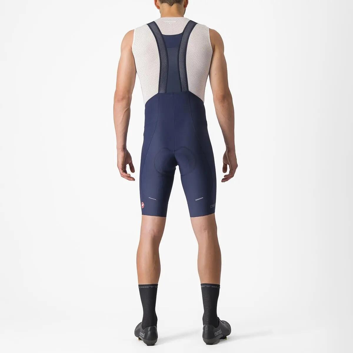 Pantaloni scurti cu bretele Castelli Espresso Indigo M 2/5