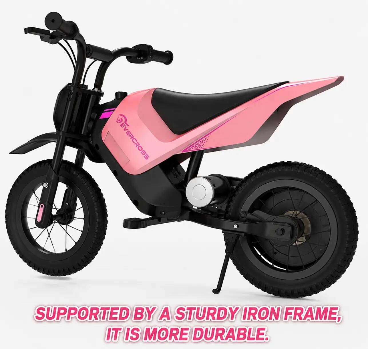 Moto électrique enfant EV05M - 12 pouces - 150W - 8/16km/h - 15km autonomie 6/10