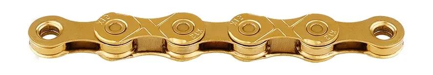 KMC X12 Gewachste Kette 12S Ti-N Gold 5/7