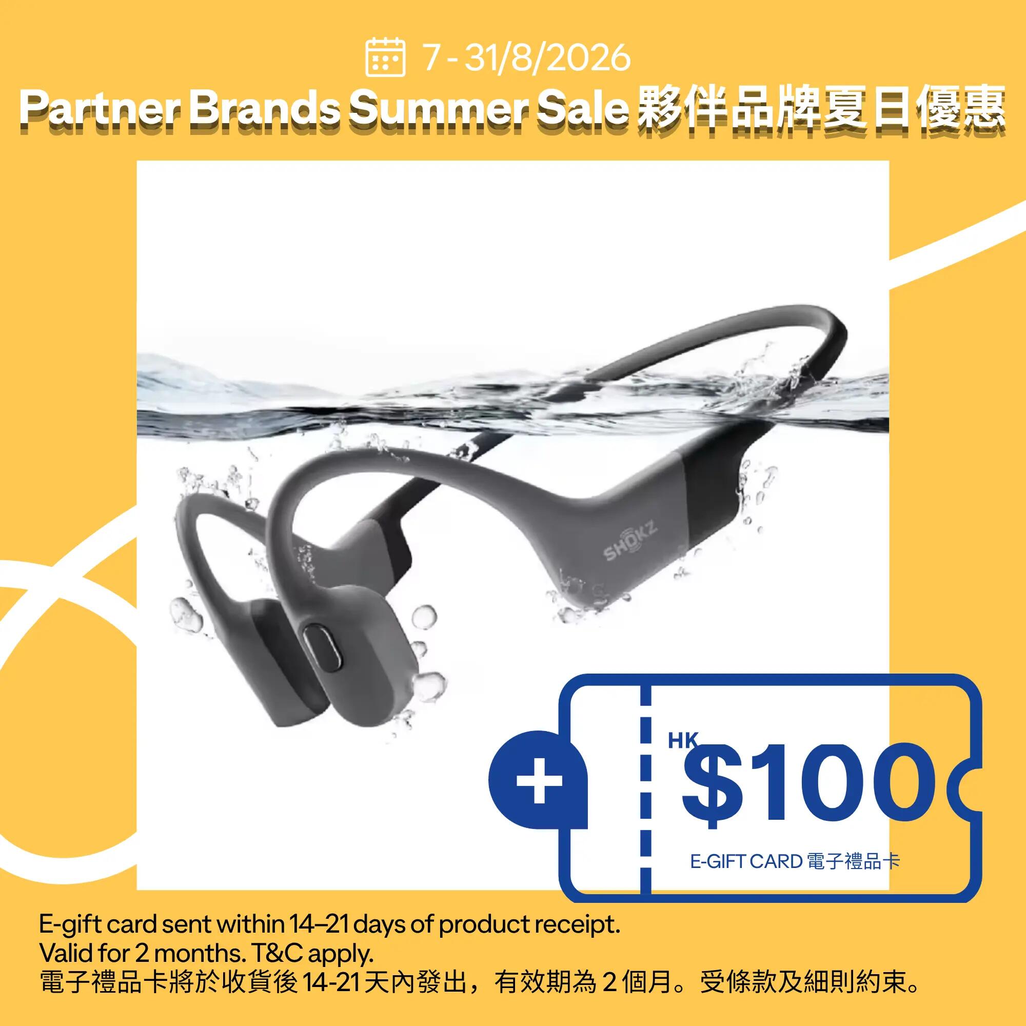 OpenSwim Pro S710 Bone Conduction Headphones - Grey