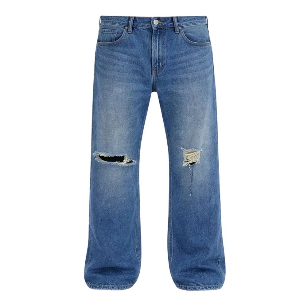Firetrap Mens Denim Ripped Jeans