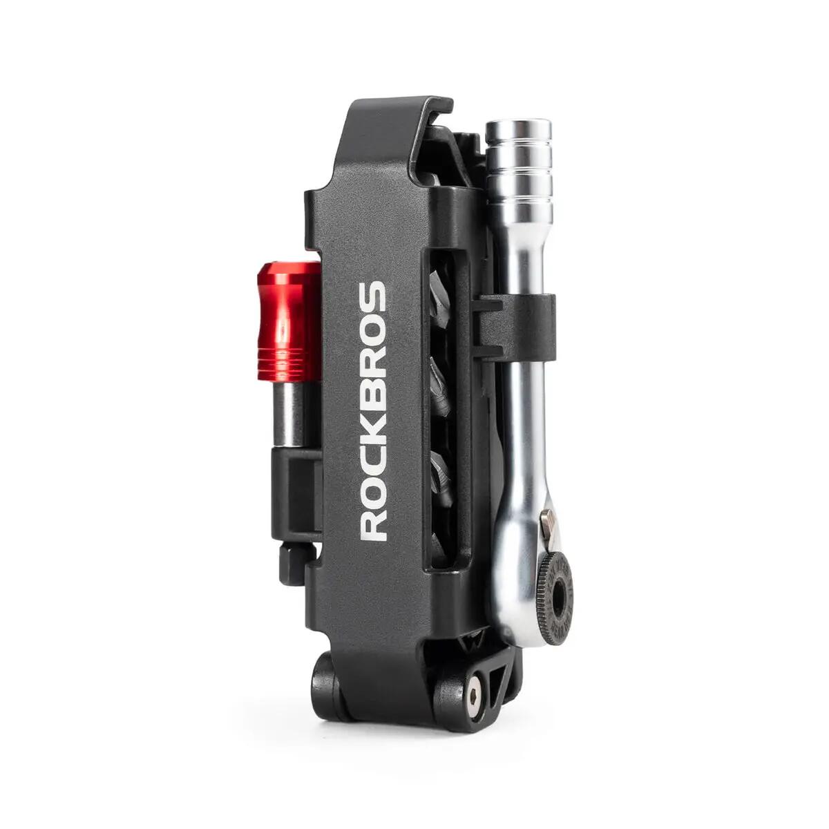 Two-way Magnetic Ratchet Wrench Tool Kit Bike Repair Tool Set Portable