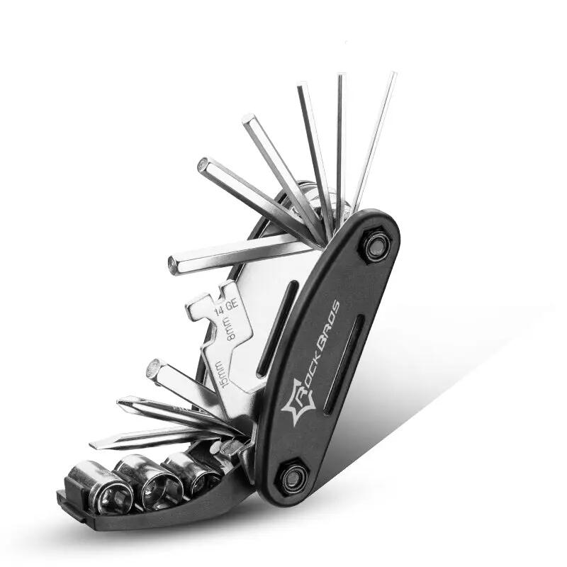 16‑In‑1 Multi‑Purpose Folding Bike Repair Tool Set