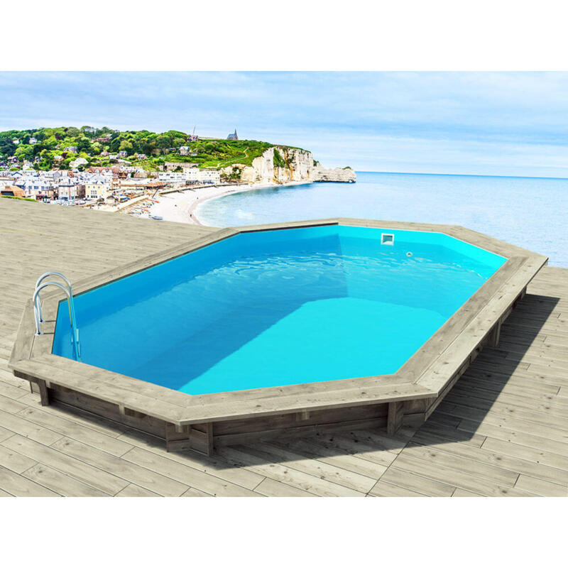 Houten zwembad Brazilia 5,86 x 3,86 x 1,20 m