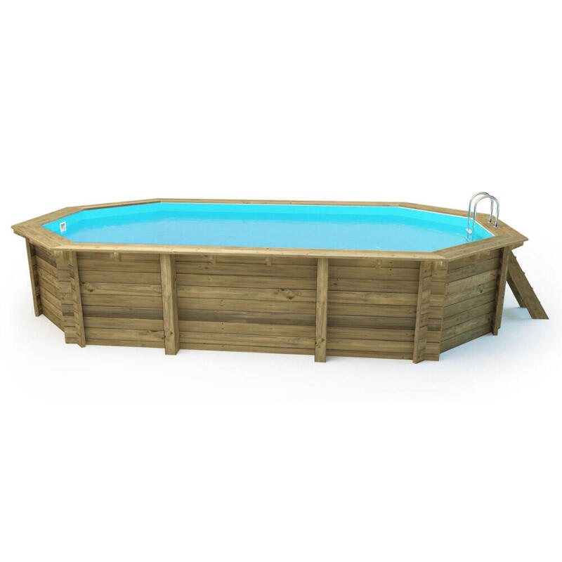 Piscina de madera '"Brazila" 5.86 x 3.86 x 1.20 m