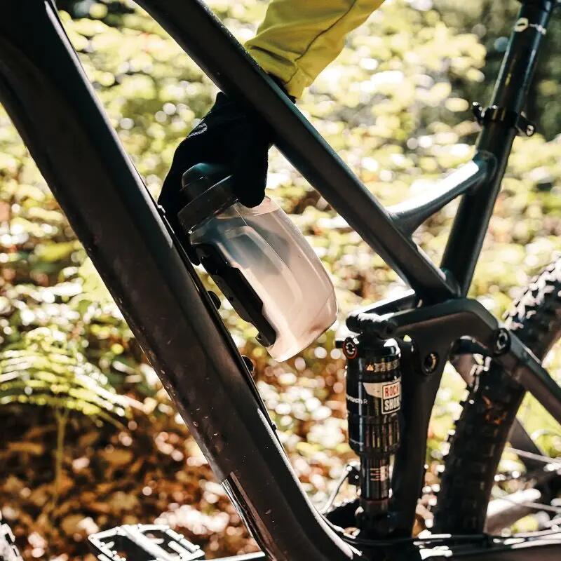 TWIST bottiglia 450 + base bici - nero 2/2