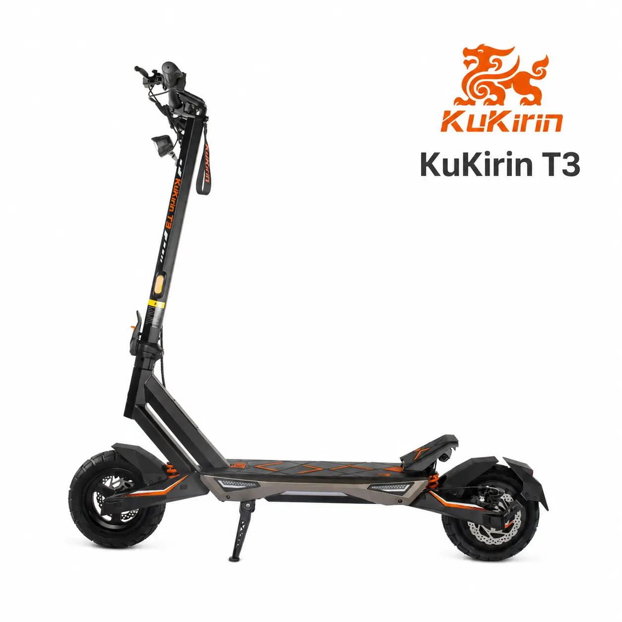 Trotinete elétrica Kukirin T3 800W 48V dobrável 1/12