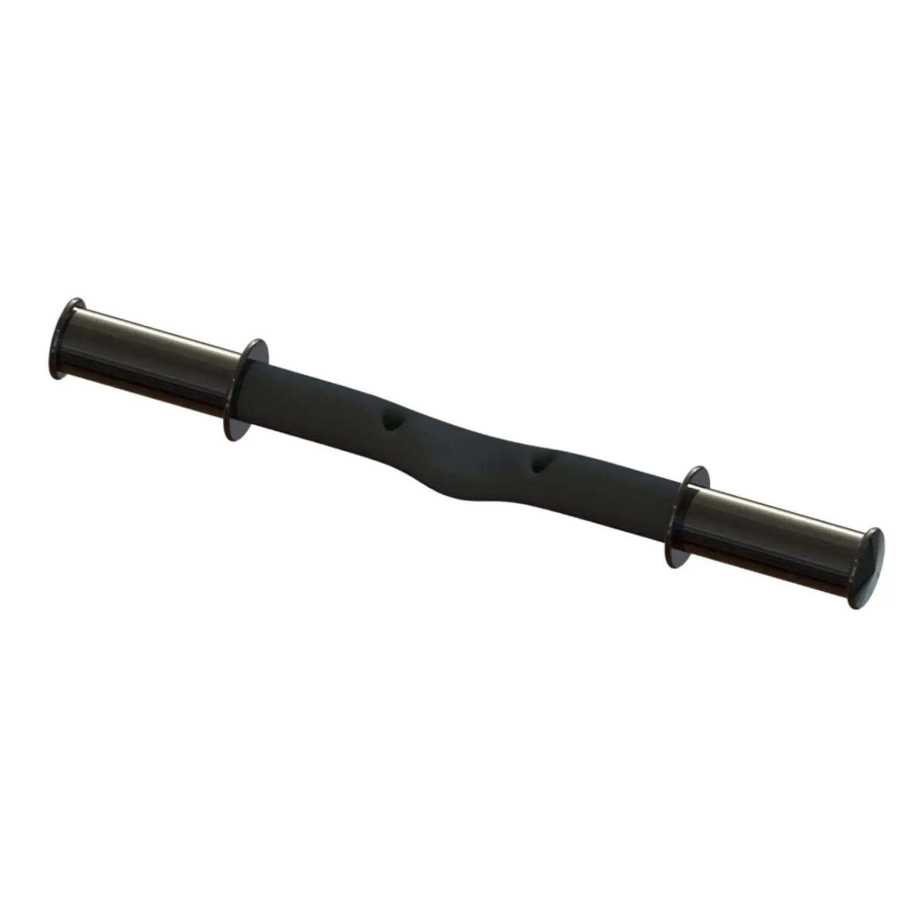 Reposapiés negro mate para el marco de la bicicleta - Comodidad para niños 1/7