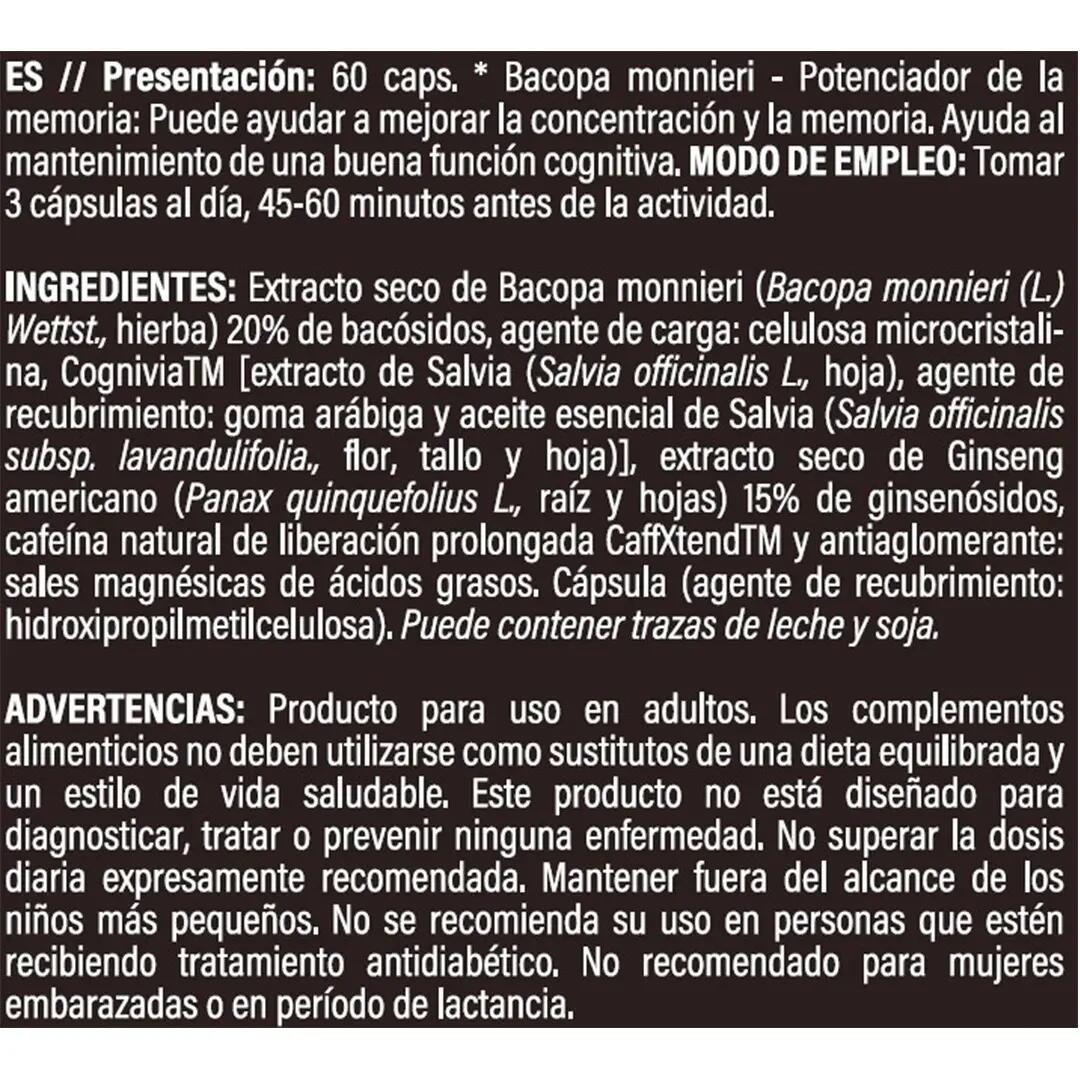 LIFE PRO FOCUS NOOTROPIC COMPLEX 60 CAPS - Rendimiento Cognitivo 2/6