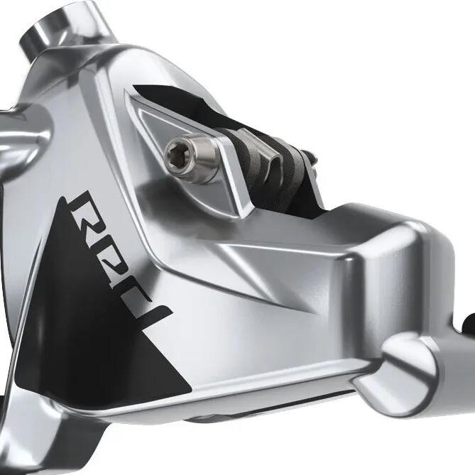 1895 SRAM Flatmount brake caliper Polar Grey, incl. pads