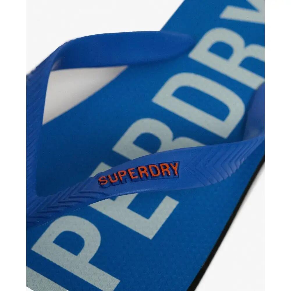 Chanclas Superdry Core Essential Azules para Hombre 7/7