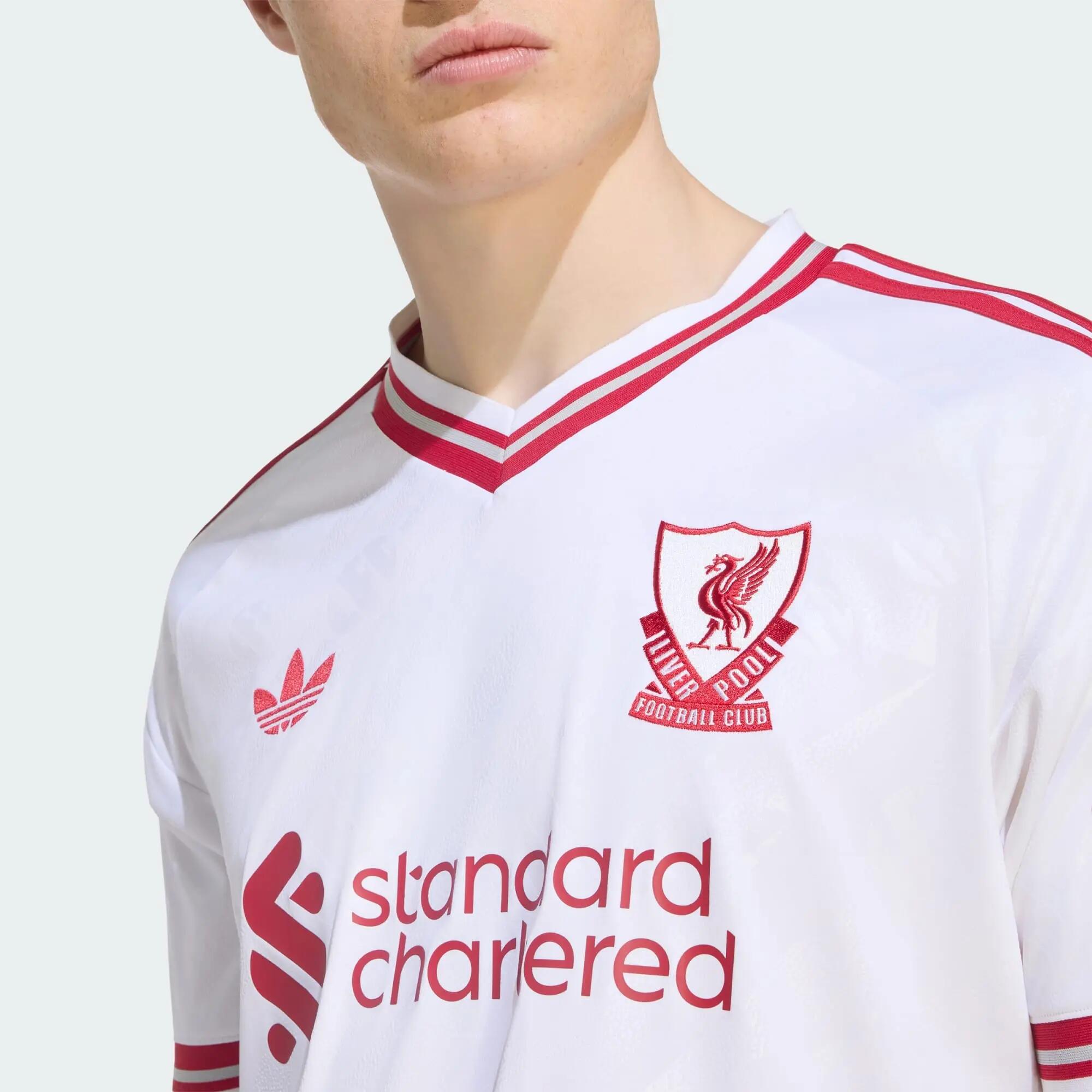 Adidas LFC A JSY Men Football Jerseys White -  5
