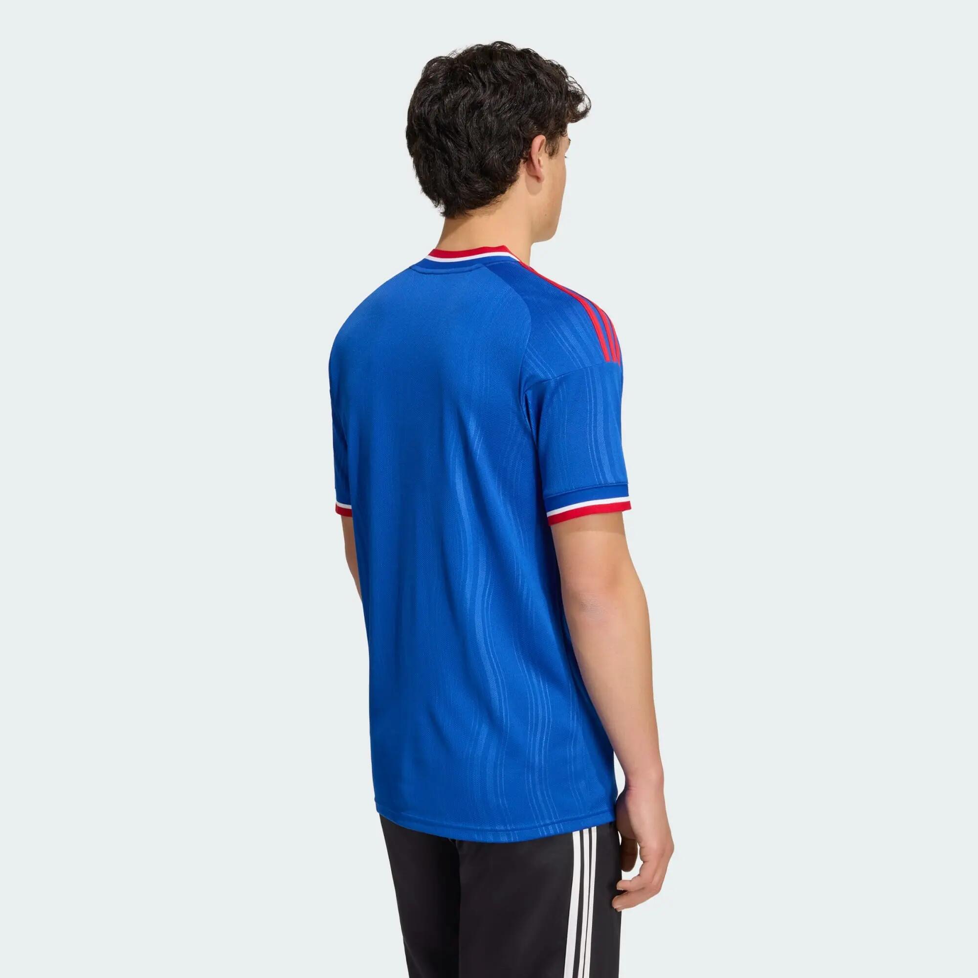Adidas MUFC A JSY Men Football Jerseys Blue -  4