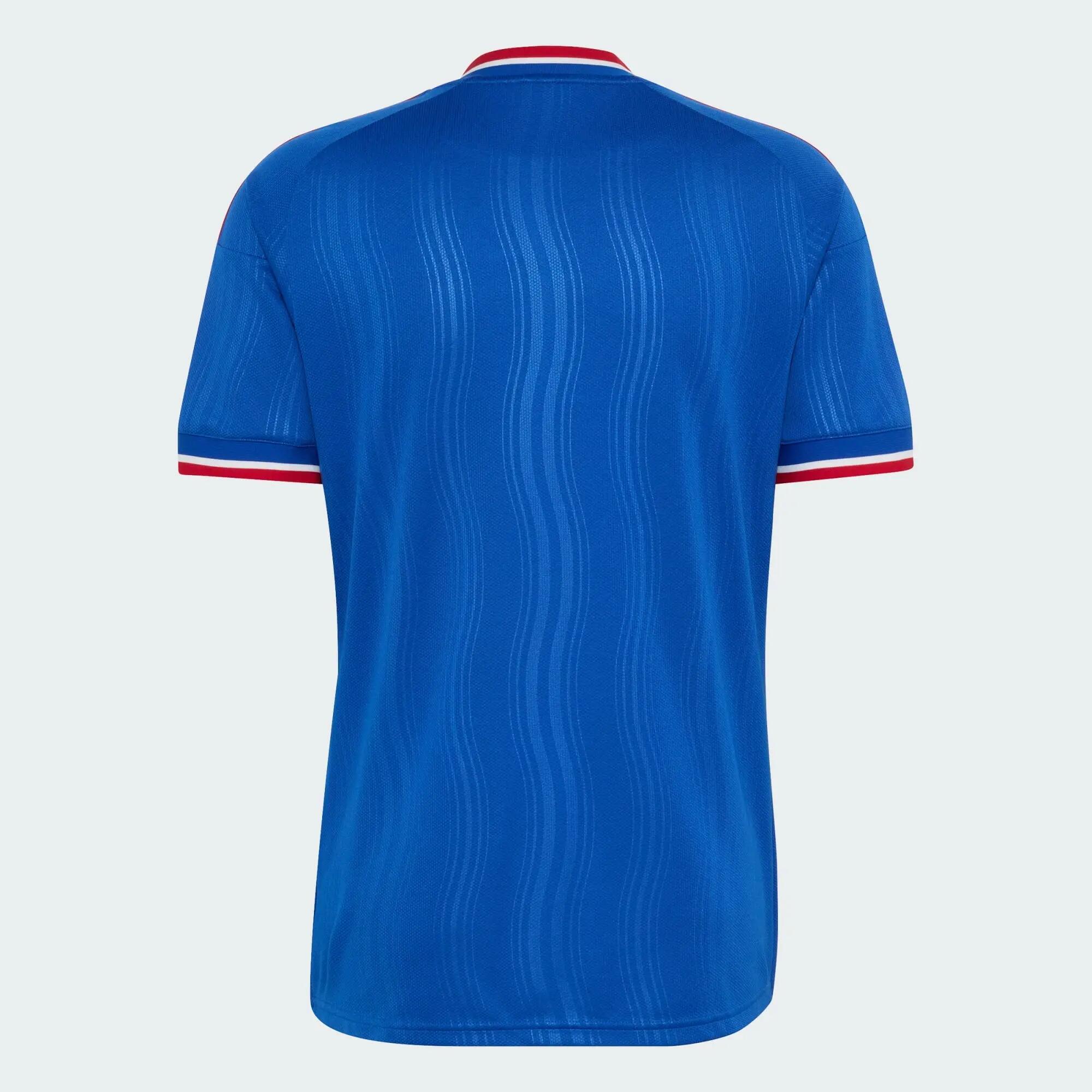 Adidas MUFC A JSY Men Football Jerseys Blue -  2