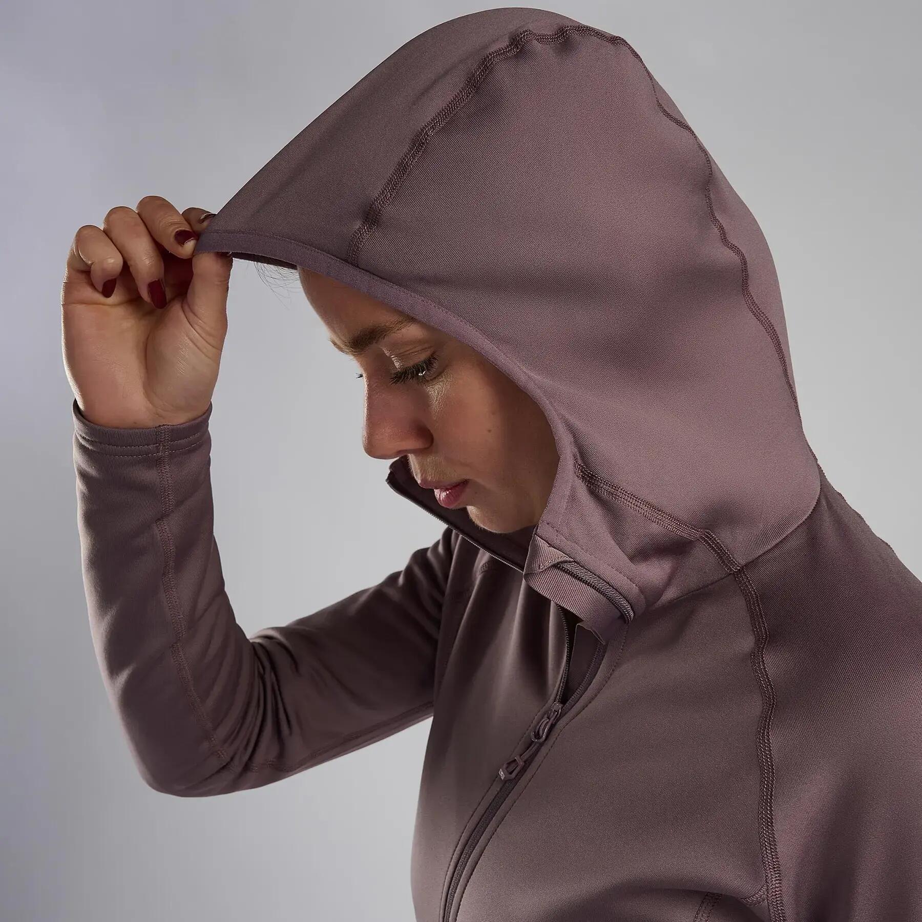 Sweat à capuche Montane Fury Lite femme THERMO Zip YKK 4/6
