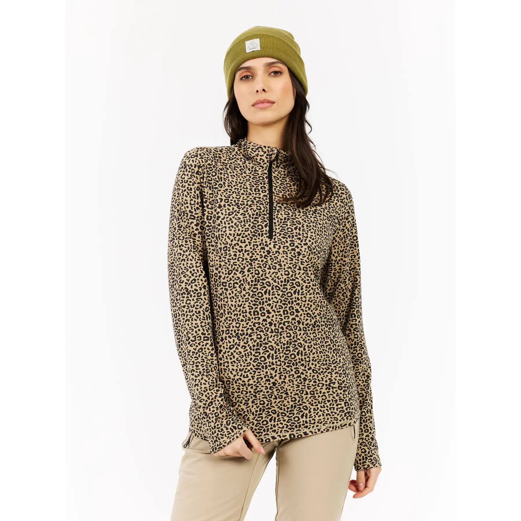 Fleece 1/4 Reißverschluss Damen Protest Esher 4/7